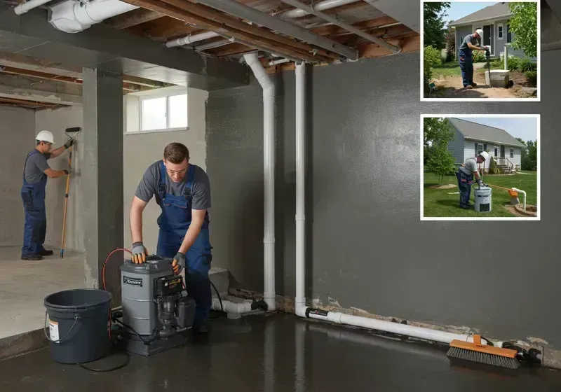 Basement Waterproofing and Flood Prevention process in Watertown, MA